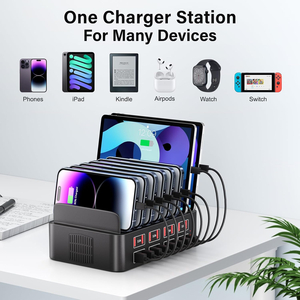 Stazione di ricarica USB da 150W con 16 porte - Caricatore universale multiplo per scuole, uffici e hotel, compatibile con iOS e Android - Product Image 5