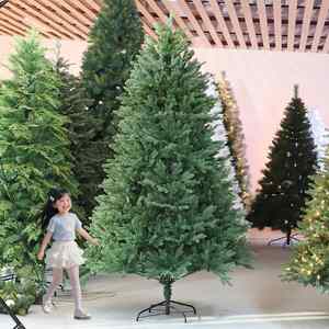 Sapin de Noël en PE pur avec lumières intégrées, design simulé d'arbre nu, nouvelle décoration de Noël pour la maison - Product Image 1