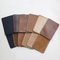 Étiquette carrée personnalisée en cuir véritable à prix abordable, patch de vêtement en PU à coudre TEAMMADE LL010275, gaufrée, estampée, imprimée
