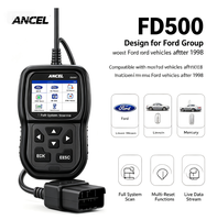 Scanner Diagnostico ANCEL FD500 per Ford Lincoln Mercury, Sistema Completo Motore, ABS, Airbag con Reset EPB, Reset Olio, Reset BMS