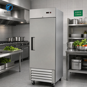 Réfrigérateur vertical intelligent en acier inoxydable <span class=keywords><strong>avec</strong></span> refroidissement par air, écran <span class=keywords><strong>tactile</strong></span> et surveillance à distance pour le stockage médical en pharmacie - Product Image 1