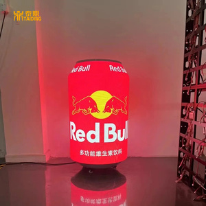 Taiding Hot Bán đặc biệt hình xi lanh linh hoạt Coke chai LED màn hình hiển thị - Product Image 5