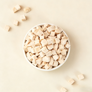 Cubos de Pollo Liofilizados Premium OEM para Mascotas, 100% Naturales, Alto Contenido de Proteínas, Bocadillos para Mascotas de un Solo Ingrediente, 100g - Product Image 2
