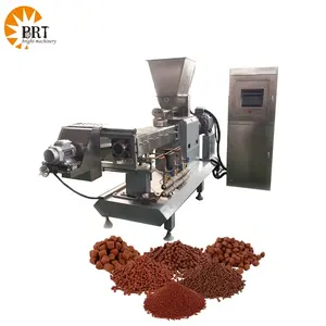 large capacity 5 tons per hour floating fish feed machine price pet food pellet extruder processing machine