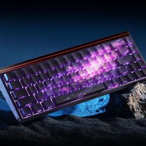 Claviers mécaniques avec touches galaxie bleue dégradée, profil <span class=keywords><strong>Cherry</strong></span>, impression latérale, translucides, 135 touches pour commutateurs <span class=keywords><strong>Mx</strong></span> - Product Image 2