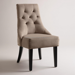 Chaises d'événement de mariage antiques en bois massif de luxe avec coussins pour bureau à domicile fêtes à domicile ateliers parcs utilisation hospitalière - Product Image 2