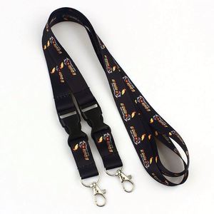 Cheap Lanyard Cell Phone Neckband <b>Key</b> <b>Chain</b> Sling ID Card Badge Holder Neck Strap Lanyards - Product Image 5