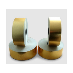 El Mejor Rollo de Papel de Transferencia Metálico Dorado/Plateado/Holográfico de 290 g/m² para Impresión y Empaquetado de Tabaco - Product Image 1