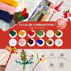 All-Purpose <b>Magic</b> Wand Workshop Pipe Cleaner Craft <b>Kit</b>-Modern Design Polyester Material for Christmas New Year Birthdays More - Product Image 4