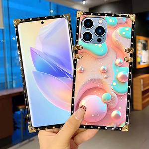 <span class=keywords><strong>Coque</strong></span> de téléphone portable en TPU carrée avec impression de coquillages de plage et électroplaquage pour <span class=keywords><strong>iPhone</strong></span> 7 8 X Xr Xs <span class=keywords><strong>11</strong></span> 12 13 14 15 16 17 Pro Max - Product Image 5