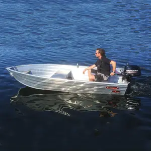 Factory Direct Durable Jon Boat With High Quality Aluminum For Heavy Duty Fishing And Hunting Adventures