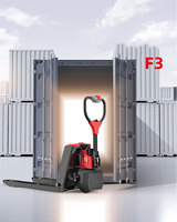 Chariot élévateur à palettes électrique au lithium de 1,5 tonne F3-1, chariot élévateur à palettes entièrement électrique de 1500 kg avec batterie 24 V