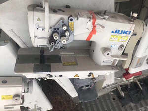 JUKIs-máquina de coser <span class=keywords><strong>industrial</strong></span> de doble aguja LH-3568A, Servomotor de cabezal semiseco - Product Image 4