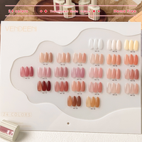 Nouveau style – Gel UV couleur nude 15 ml – Kit professionnel de vernis à ongles en gel – Gel UV couleur personnalisable pour marque privée