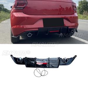 Protector de Parachoques Trasero, Difusor de Parachoques Trasero, Kit de Carrocería para Volkswagen Polo 2014-2023, Accesorios para Automóviles - Product Image 2