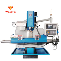 Fabricación profesional en China Fresadora CNC vertical XK7130 con sistema de control automático GSK de 5/4/3 ejes
