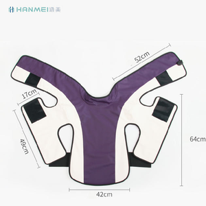 Chaleco de masaje con calefacción de 5 capas, resistente al agua, resistente al aceite, protección contra sobrecalentamiento, alternativa de moxibustión para terapia de alivio del dolor - Product Image 6