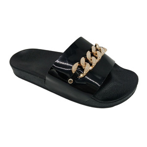 Zapatilla deportiva personalizada para hombre, zapatos para niños, suela gruesa personalizada, zapatilla deslizante dorada para dama personalizada - Product Image 3