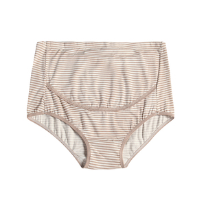 Culotte taille haute en <span class=keywords><strong>coton</strong></span> pour femmes, lingerie de maternité respirante et ajustable - Product Image 5