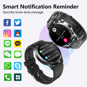 Smartwatch da 1,55 Pollici con Cinturino in Metallo Magnetico, Pulsante SOS, Sveglia, IP67, Controllo Remoto, 150+ Modalità Sportive, Notifiche per Android - Product Image 4