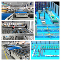 STENBURG Ligne de production de machines de lit entièrement automatisées 20 + ans d'expérience Atex Matelas Meubles Ligne Latex Qualité supérieure