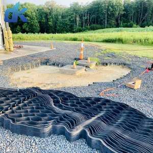 Géocellules en <span class=keywords><strong>plastique</strong></span> à haute résistance, 50-300 mm, <span class=keywords><strong>pour</strong></span> le drainage, en forme de nid d'abeille 3D, <span class=keywords><strong>pour</strong></span> les projets miniers, les routes, les allées - Product Image 5