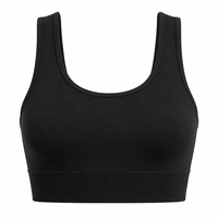Soutien-gorge de sport pour femme à maintien élevé, dos ouvert, avec bande de maintien large et extensible, idéal pour la course, la gym, l'entraînement et les exercices à fort impact