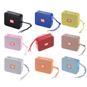 TG166 Barre de son carrée portable Carte <span class=keywords><strong>micro</strong></span> TF sans fil Basse caixa de som Mini boombox parlantes Haut-parleur <span class=keywords><strong>Bluetooth</strong></span> - Product Image 1