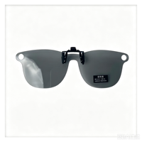Clips de lentilles polarisantes pour lunettes, adaptés aux fonctions caméra des lunettes intelligentes IA, peuvent être fixés aux clips de lentilles.