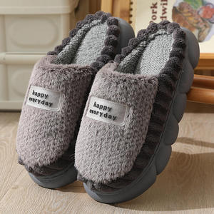 Pantuflas para Hombre al por Mayor, Suela de PVC, Forro de Felpa, Gran Venta - Product Image 5