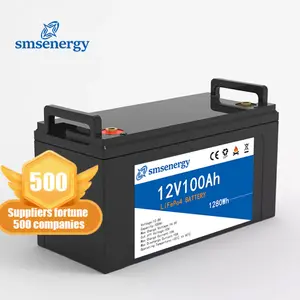 12V lifepo4 38Ah 50Ah 72Ah 100AH 120Ah 150Ah 200Ah batteria al litio agli ioni di litio per il sistema di accumulo di energia