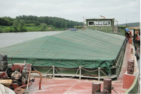 Rouleau de bâche PVC 750 GSM haute résistance, tissu marin imperméable à haute résistance à la déchirure pour couverture de bateau/navire