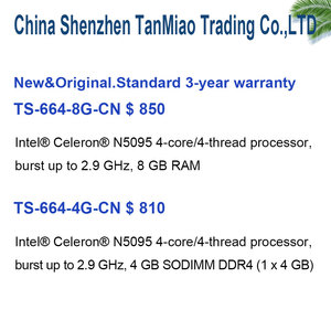 Tháp nhà cá nhân NAS TS 664 0QNAP 6 bay lưu trữ mạng máy chủ - Product Image 2