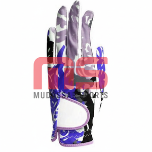 Guantes de golf con agarre de precisión con espalda estirable, guantes de golf de Palma suave y guantes de golf personalizados - Product Image 1