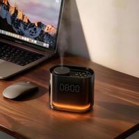 Diffuseur d'arômes SCENTA pour la maison, horloge décorative, rechargeable par USB, sans eau, diffuseur d'huiles essentielles, parfum d'ambiance pour la chambre et le bureau