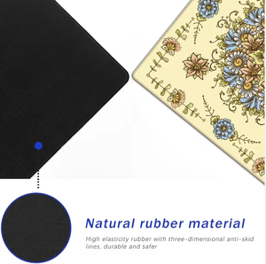 Tapis de Mahjong Américain Imperméable en Feutre avec Dos Antidérapant en Caoutchouc - Réduction du Bruit et Lavable pour Jeux à Domicile et Fêtes de Famille - Product Image 5