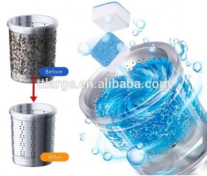 24 stuks wasmachine reiniger bruistabletten diepe reiniging vlekverwijdering huishoudelijke wasmachine tabletten - Product Image 3