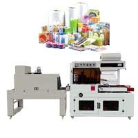 Shoes Machine WANHE Automatic Book Shoes Instant Noodle Cup Side Sealing Shrink Wrapping Machine Carton Heat Shrink Tunnel Packing Machine