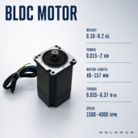 Changement de vitesse 24v 48v 310vdc 3000rpm avec contrôleur de moteur à courant continu sans balais Bldc