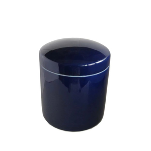 Variété de haute qualité tailles bleu <span class=keywords><strong>funéraire</strong></span> crémation mémorial cendres urne vases en <span class=keywords><strong>céramique</strong></span> - Product Image 1