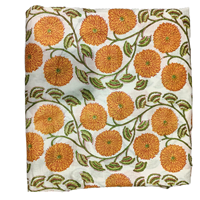 Tissu brocart 100% coton écologique, imprimé floral ethnique vintage, résistant et durable, pour robe, textile de maison, impression personnalisée disponible