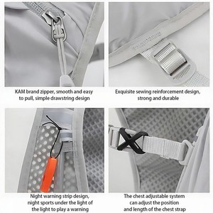 Wholesale Outdoor Running <b>Hydration</b> Vest <b>Backpack</b> Sport Vest Unisex Outdoors Reflective Trail Running Jogging <b>Hydration</b> Bag - Product Image 5