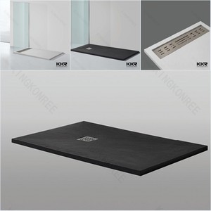 Bề mặt rắn Acrylic tắm khay nhựa tắm cơ sở/đá hình chữ nhật hiện đại túi nhựa + bọt + carton kkr hơn 5 năm - Product Image 1