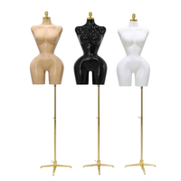 Mannequin de Présentation CHU TING Taille L pour Femmes Courbes, Modèle Corporel Humain Européen Original en Plastique pour Ajustement de Robes BBL - Vente en Gros