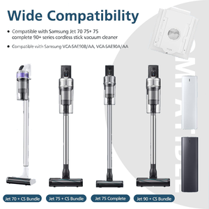 Sacs filtres à poussière pour <span class=keywords><strong>aspirateur</strong></span> <span class=keywords><strong>SAMSUNG</strong></span> Sacs à poussière VCA-ADB90 pour aspirateurs Jet Series Clean Station Base - Product Image 3