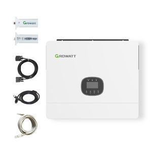 Onduleur <span class=keywords><strong>Growatt</strong></span> <span class=keywords><strong>SPF</strong></span> 8000 <span class=keywords><strong>10000</strong></span> 12000 ES de vente chaude avec onduleur hybride monophasé WIFI pour système solaire domestique - Product Image 2