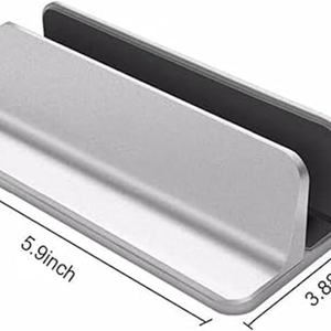 Support vertical pour ordinateur portable en aluminium, support de bureau avec taille de station d'accueil réglable, compatible avec tous les ordinateurs portables Surface/Dell/Gaming - Product Image 3