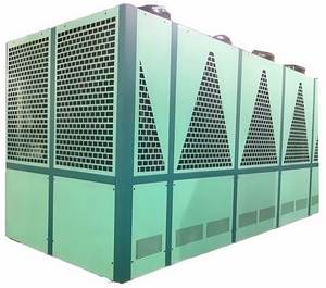 Équipement de refroidissement industriel, refroidisseur à vis refroidi par air de 328,2 kW avec moteur pour la circulation de la réfrigération - Product Image 4