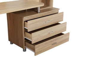 <span class=keywords><strong>Bureau</strong></span> d'ordinateur personnalisé en gros OEM/ODM <span class=keywords><strong>avec</strong></span> tiroirs de rangement, table d'ordinateur moderne pour <span class=keywords><strong>gamer</strong></span> <span class=keywords><strong>avec</strong></span> étagère pour <span class=keywords><strong>bureau</strong></span> à domicile - Product Image 4