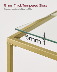 <span class=keywords><strong>VASAGLE</strong></span> <span class=keywords><strong>Étagère</strong></span>s <span class=keywords><strong>de</strong></span> <span class=keywords><strong>rangement</strong></span> sur pied en verre Cadre en acier <span class=keywords><strong>Étagère</strong></span> en verre trempé pour plantes <span class=keywords><strong>Étagère</strong></span> <span class=keywords><strong>de</strong></span> <span class=keywords><strong>rangement</strong></span> pour la maison - Product Image 3